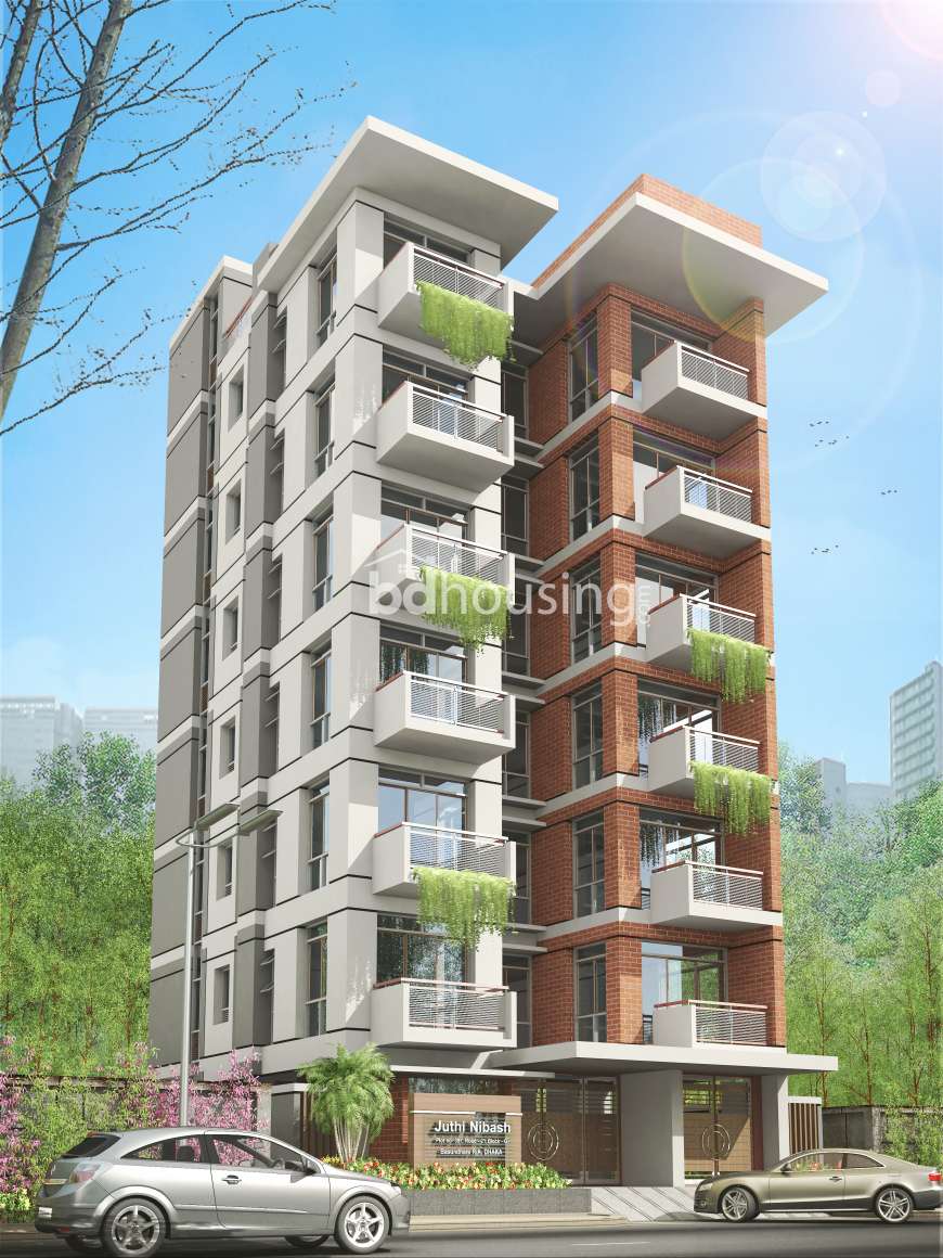 Juthi Nibash, Apartment/Flats at Bashundhara R/A