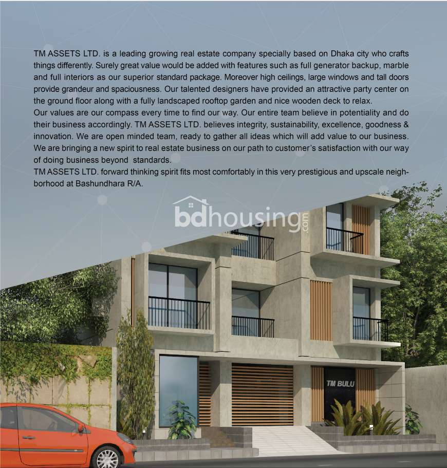 TM Bulu, Apartment/Flats at Bashundhara R/A