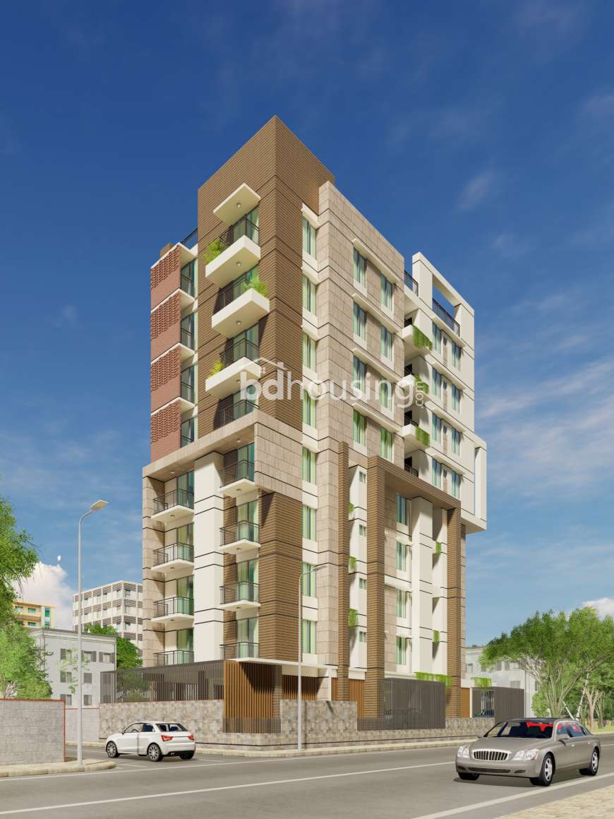 JBS ROSE ANGEL@Block-K,Coner South Facing , Apartment/Flats at Bashundhara R/A