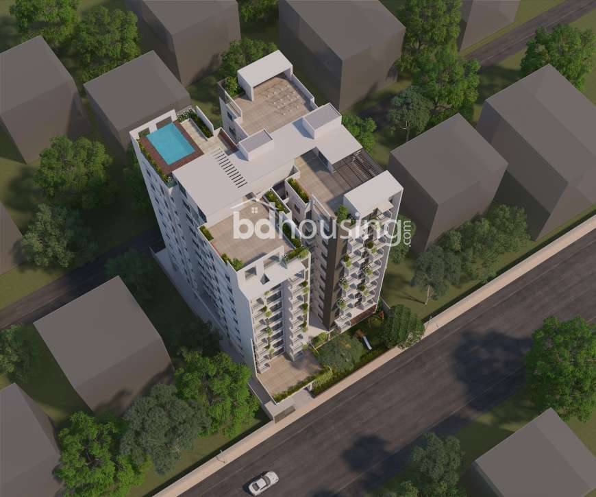 JBS NOVA Block-I, Apartment/Flats at Bashundhara R/A