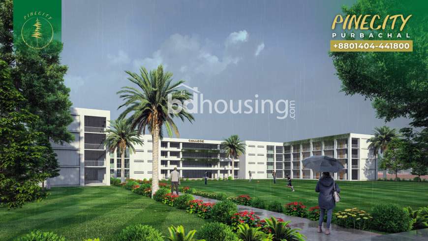 Purbachal Pine City, Residential Plot at Purbachal