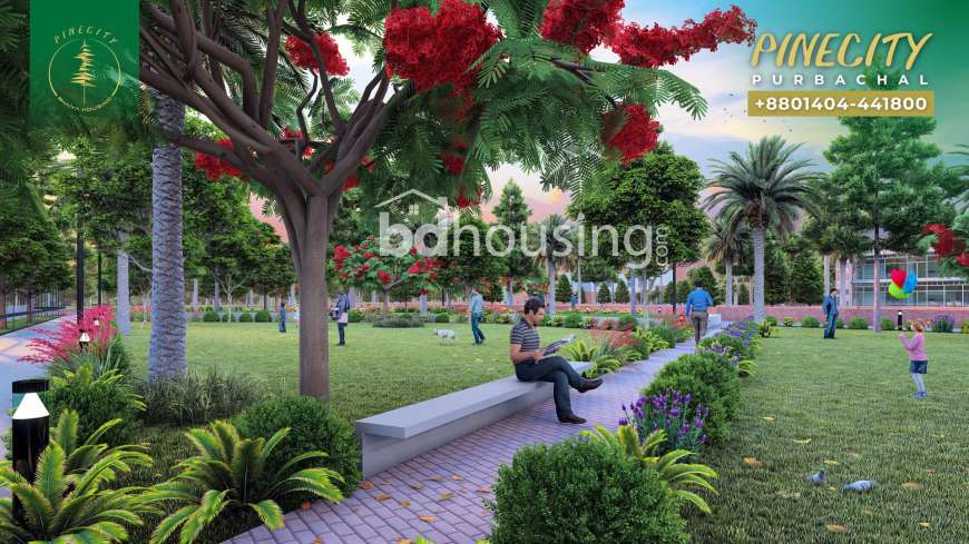 Purbachal Pine City, Residential Plot at Purbachal