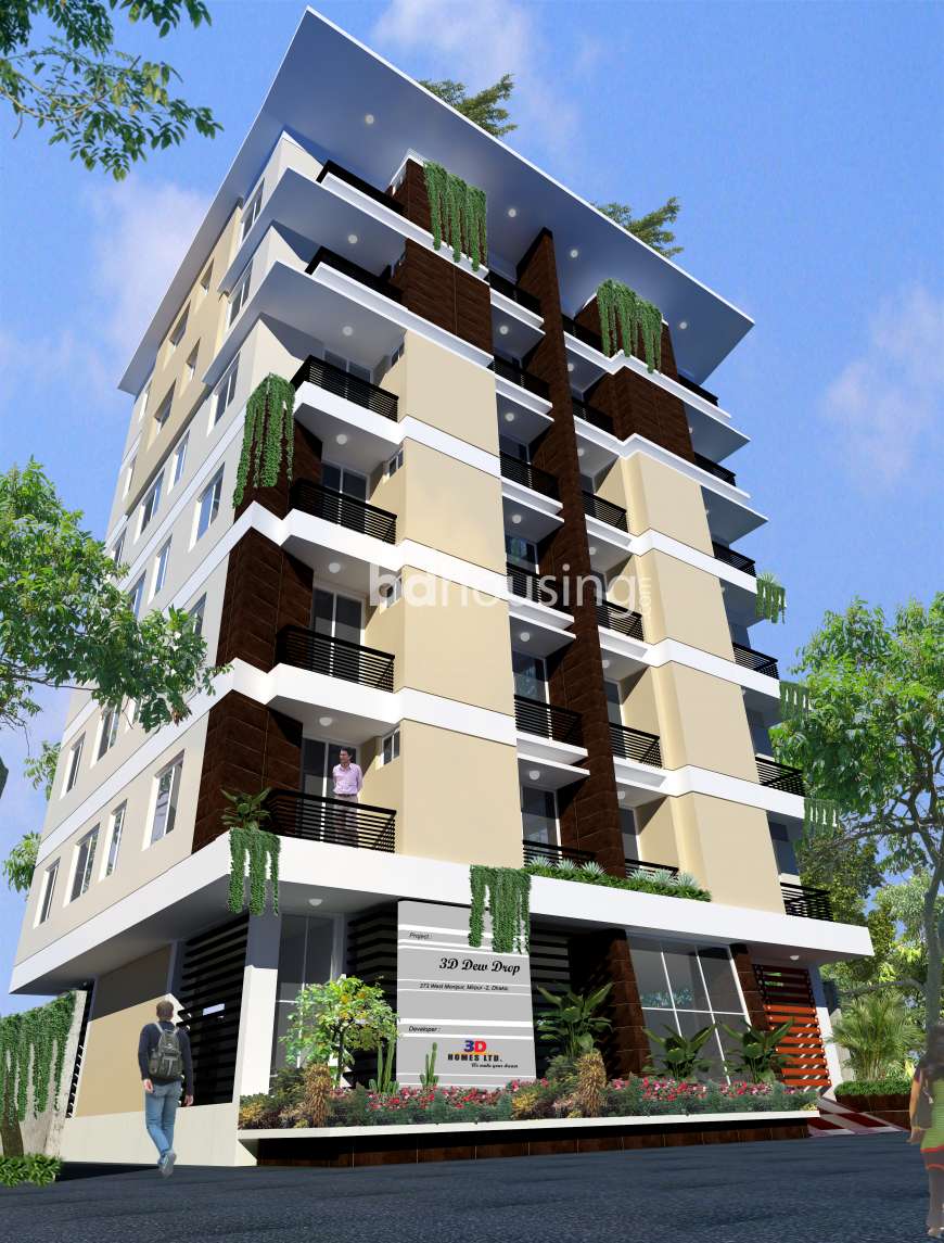 3D Dew Drop, Apartment/Flats at Mirpur 2