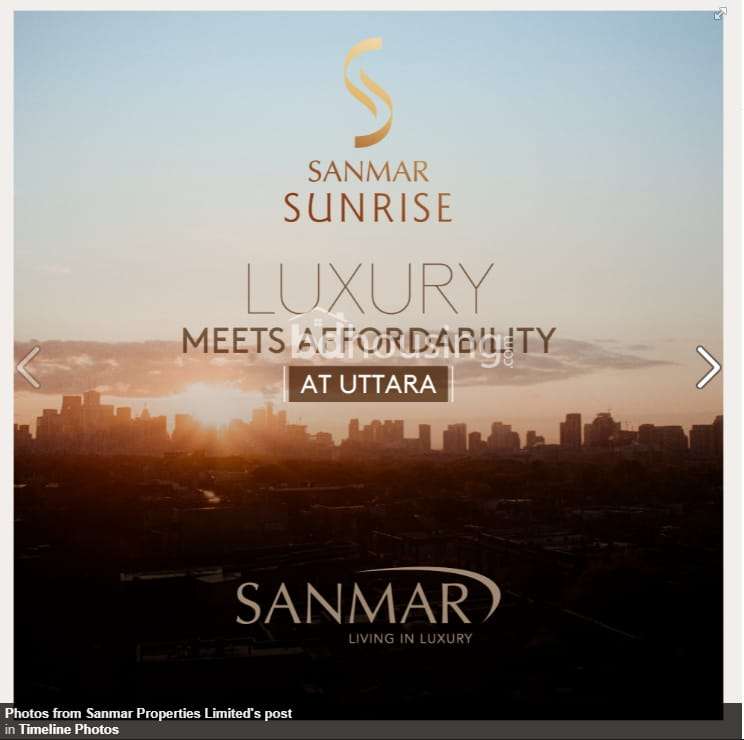 Sanmar Sunrise., Apartment/Flats at Uttara