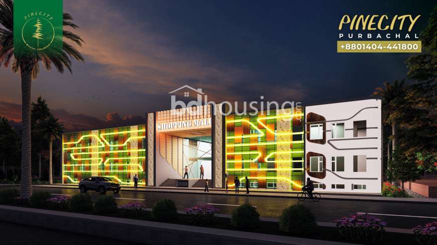 Pine City , Residential Plot at Purbachal