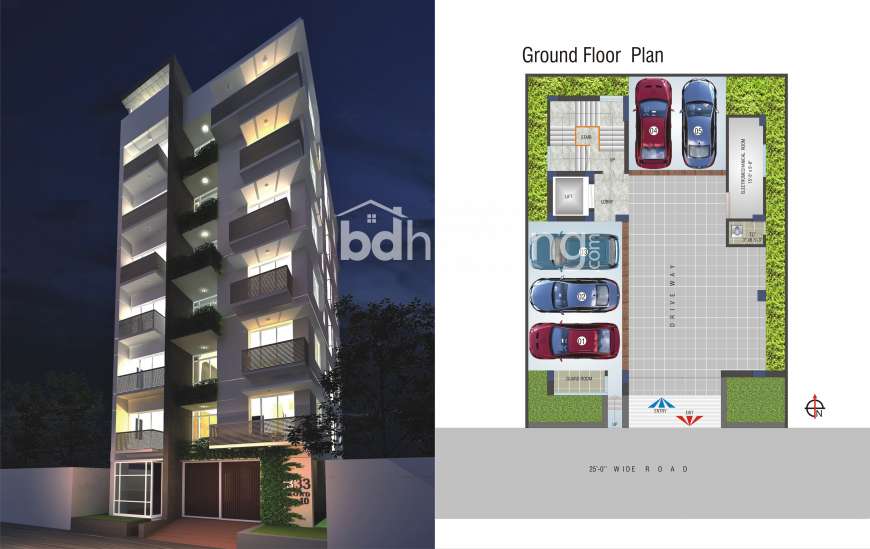 HomeStead Estela, Apartment/Flats at Bashundhara R/A