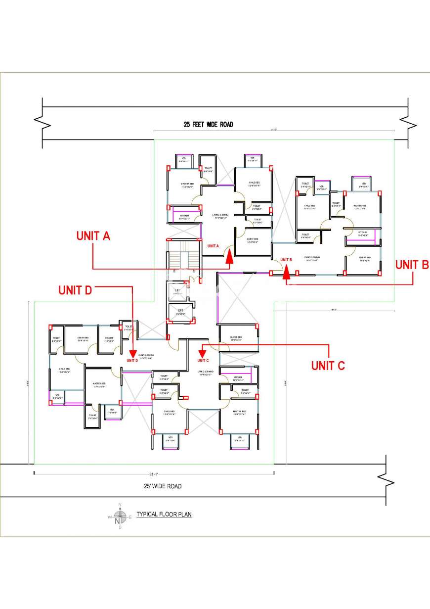 Jams Shopno Chura, Apartment/Flats at Bashundhara R/A