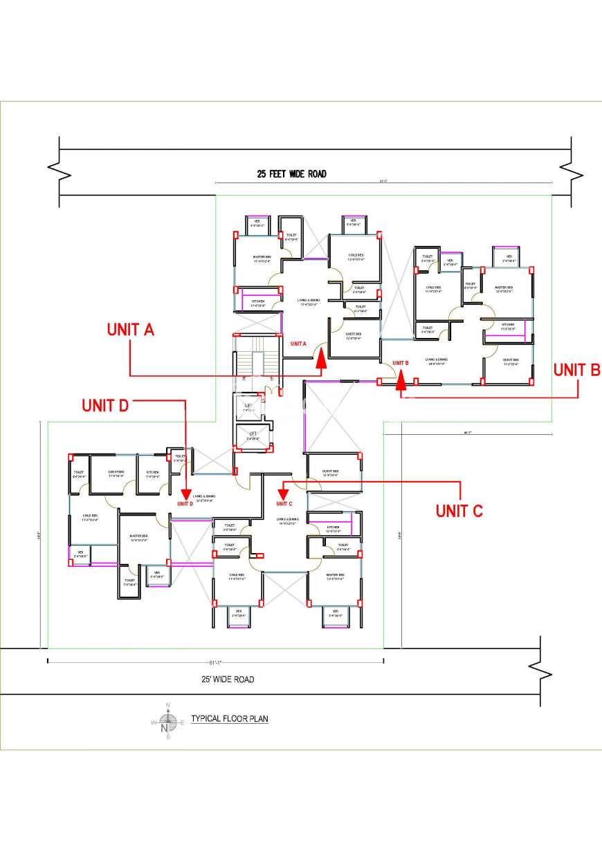 Jams Shopno Chura, Apartment/Flats at Bashundhara R/A