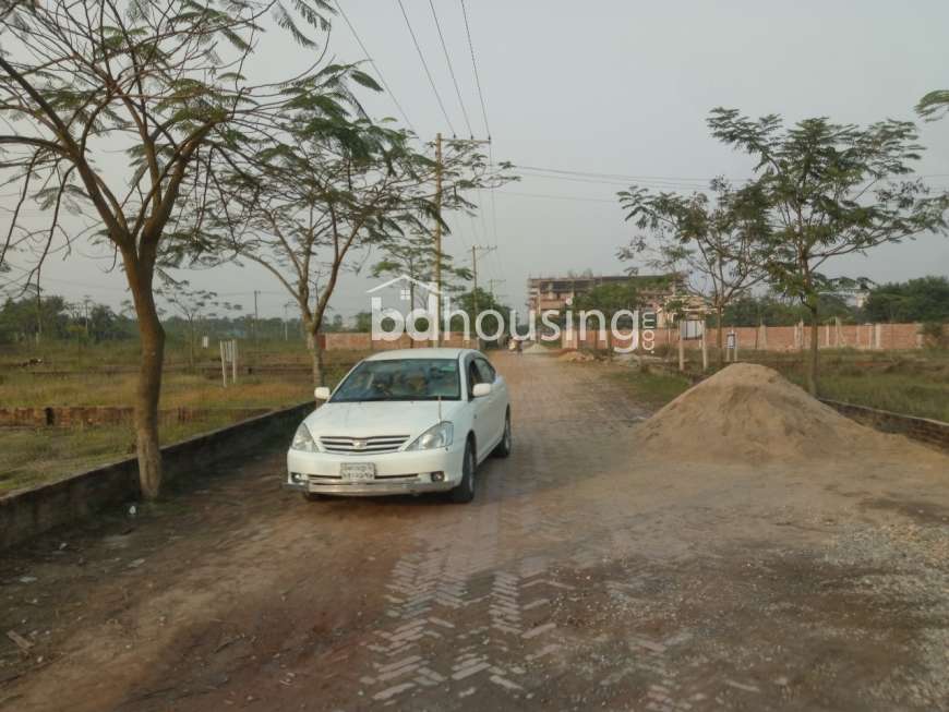 Modhu City( Rahat & Rafit Real Estate Ltd), Residential Plot at Basila