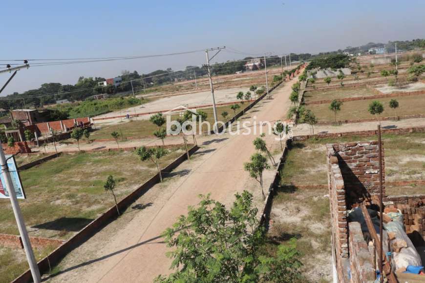 Modhu City( Rahat & Rafit Real Estate Ltd), Residential Plot at Basila