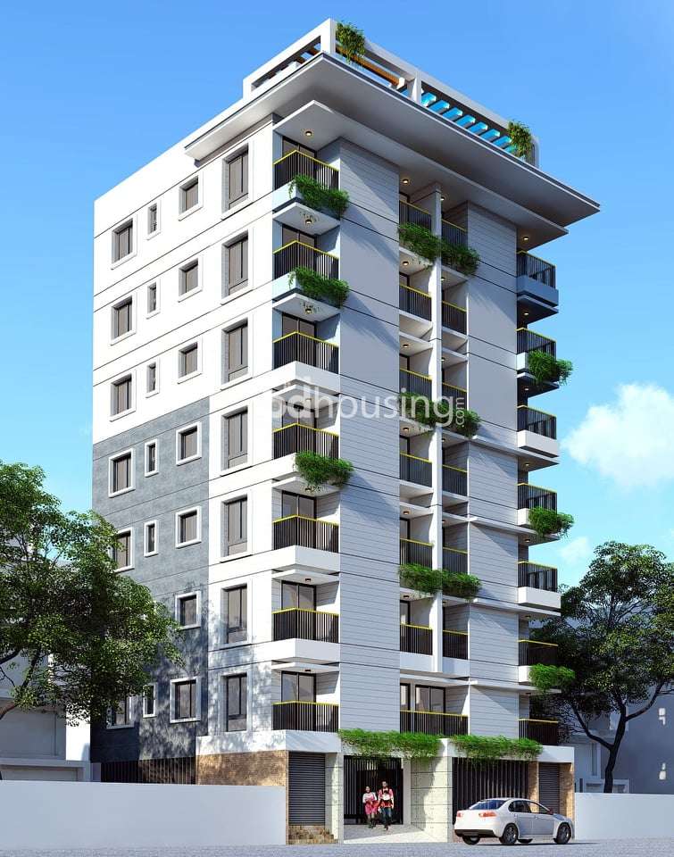 Carnation Nur Nahar Garden, Apartment/Flats at Khulshi