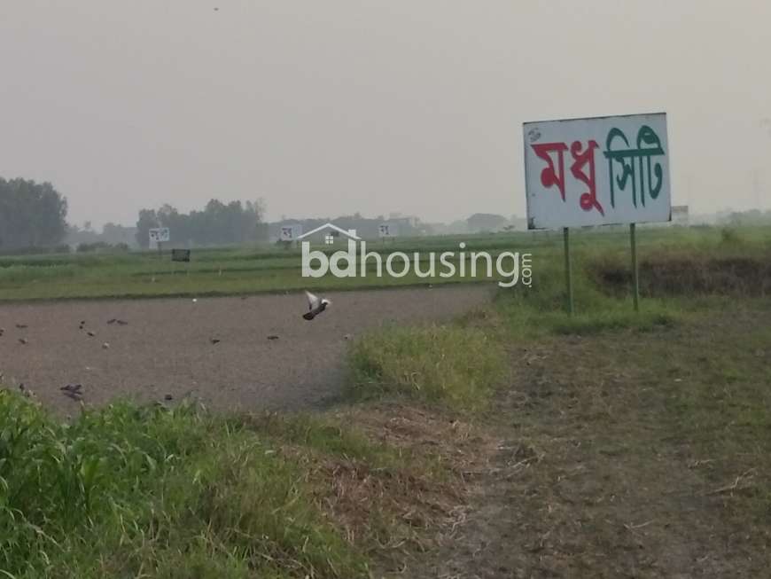 Modhu City, Residential Plot at Basila