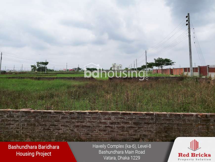 Red Bricks Property Solution, Residential Plot at Bashundhara R/A