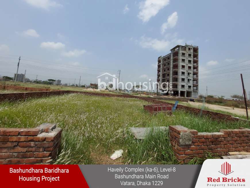 Red Bricks Property Solution, Residential Plot at Bashundhara R/A