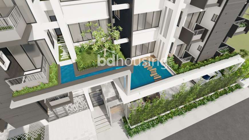 Anwar Landmark Salahuddin Garden, Apartment/Flats at Bashundhara R/A