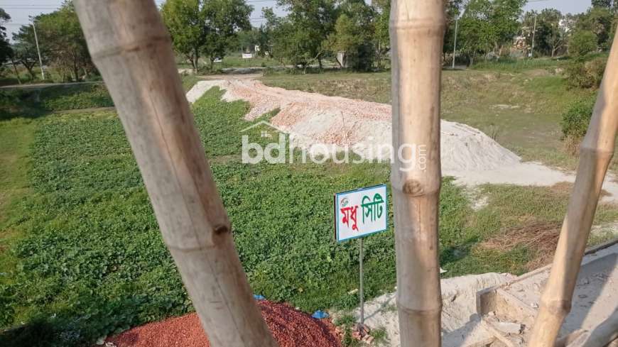 Modhu City, Residential Plot at Basila