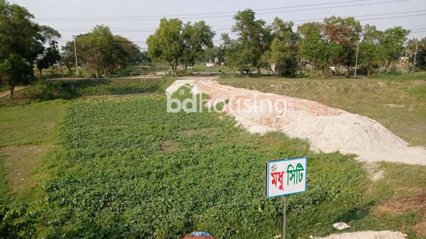 Modhu City, Residential Plot at Basila