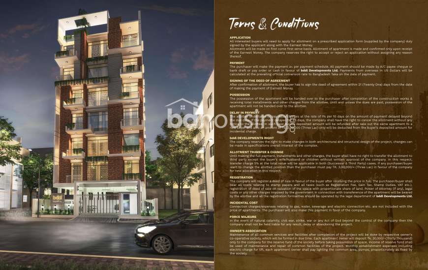 bddl Anantayshi, Apartment/Flats at Bashundhara R/A