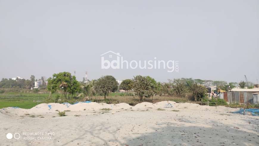 Ready Residential Plot For Sale at Patira, Khilkhet .(Near 300 Feet Purbachal) , Residential Plot at Purbachal