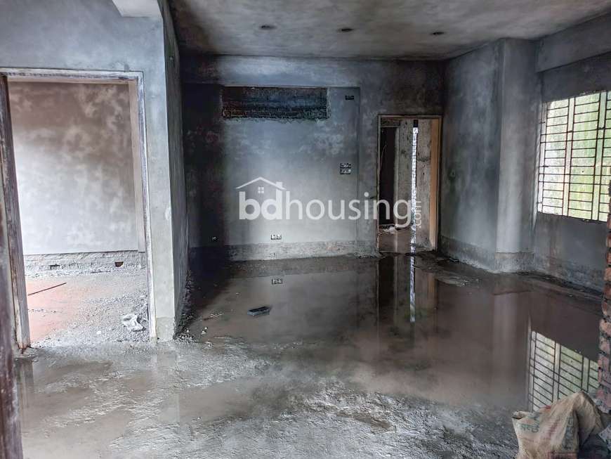 খিলক্ষেত নামাপাড়া ১৩৭০ sft প্রায় রেডি ফ্ল্যাট - জুন,২৩ হস্তান্তর দোতলা, Apartment/Flats at Khilkhet