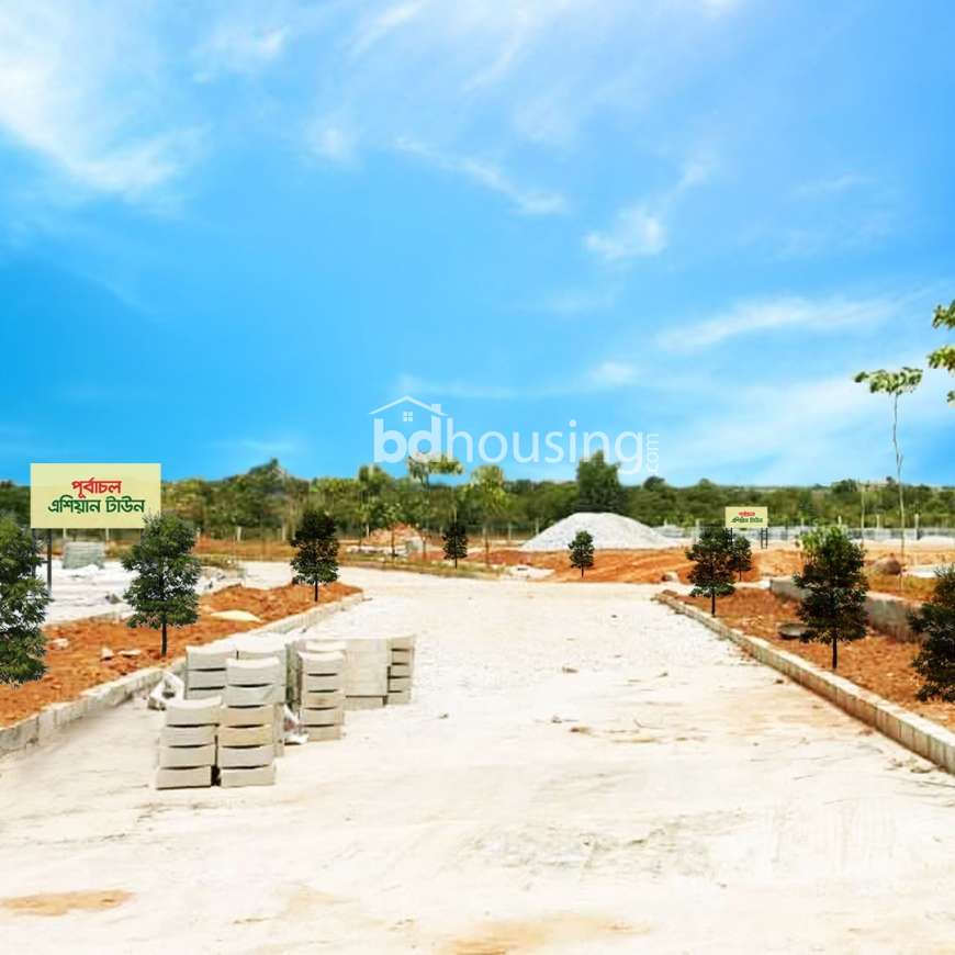 Purbachal Asian Town, Residential Plot at Purbachal