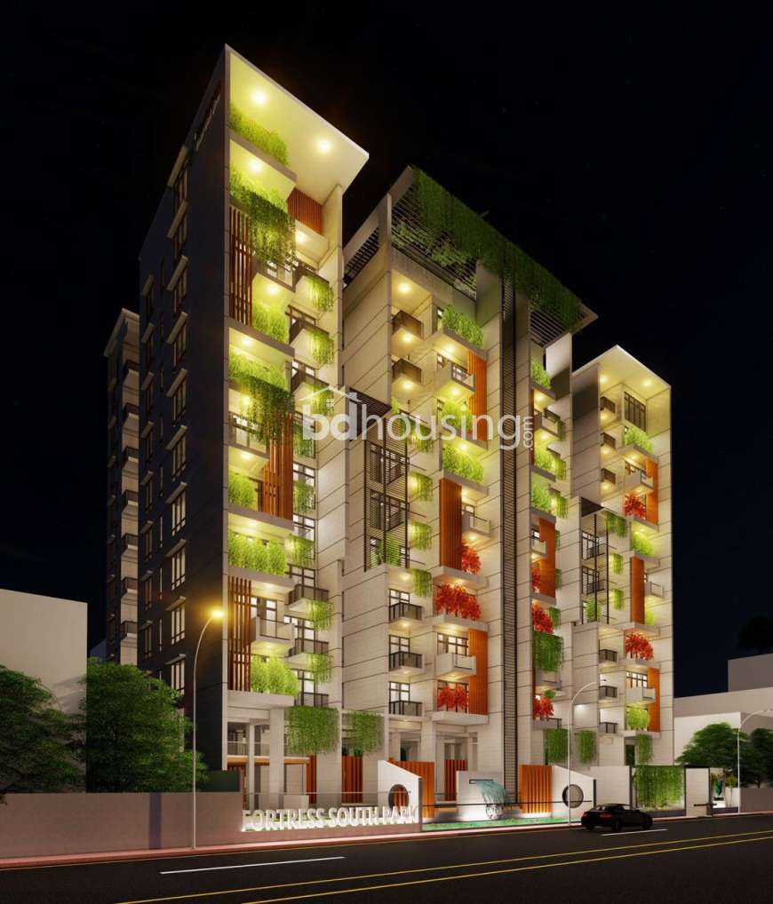 Fortress South Park, Land Sharing Flat at Bashundhara R/A