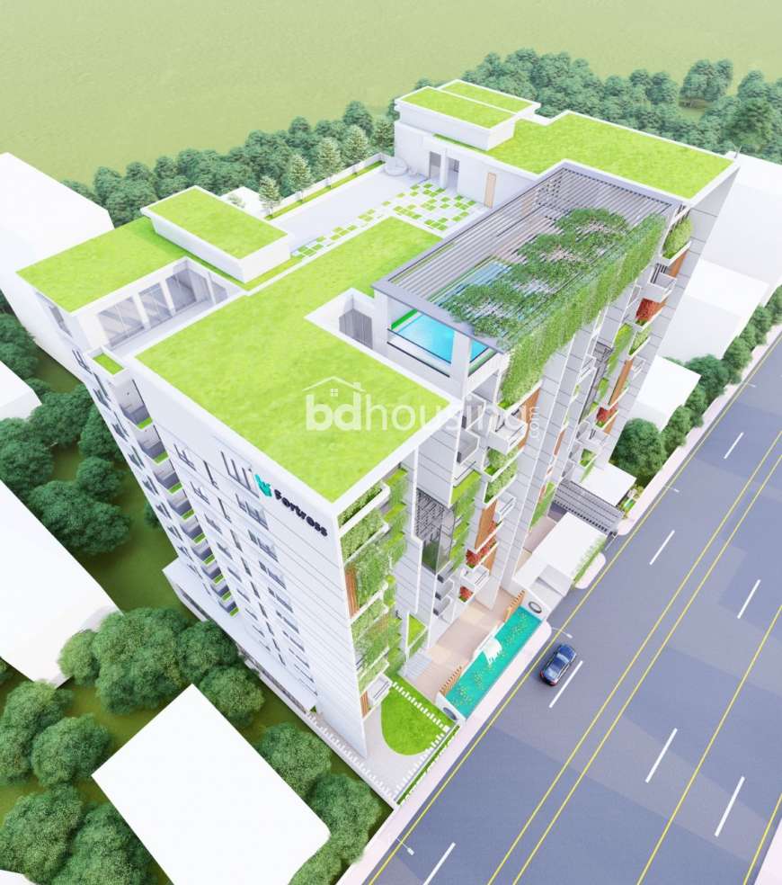 Fortress South Park, Land Sharing Flat at Bashundhara R/A