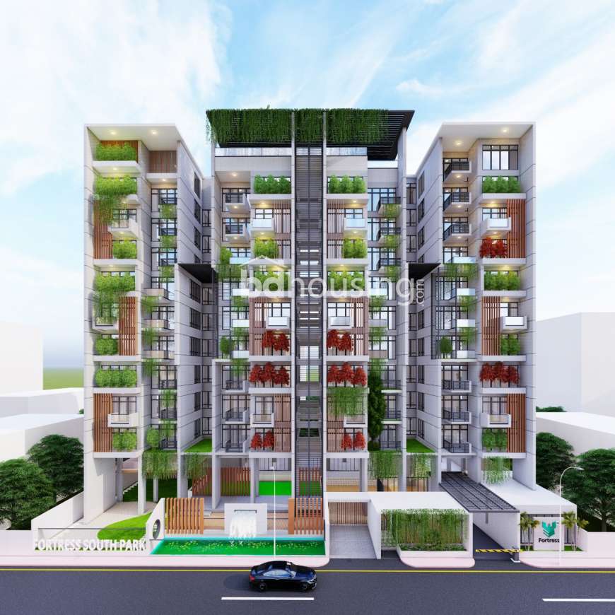 Fortress South Park, Land Sharing Flat at Bashundhara R/A