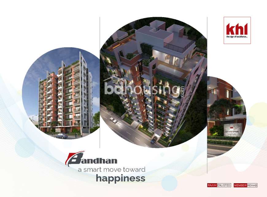 KHL Bondhon, Apartment/Flats at Bashundhara R/A