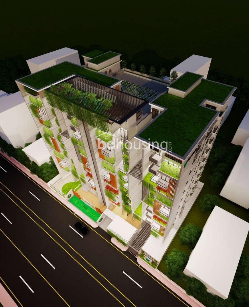 Fortress South Park, Land Sharing Flat at Bashundhara R/A