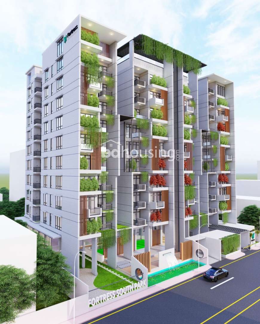 Fortress South Park, Land Sharing Flat at Bashundhara R/A