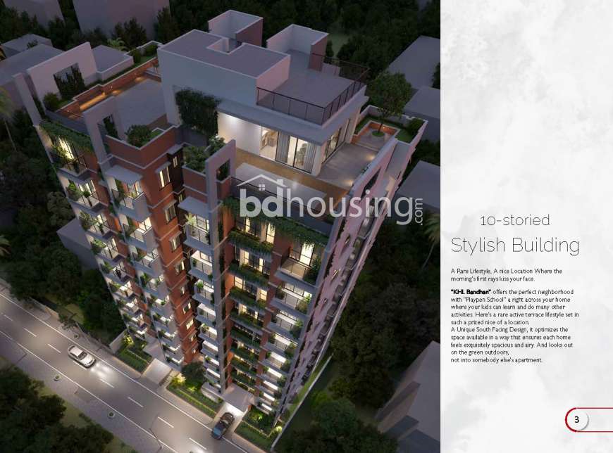 KHL Bondhon, Apartment/Flats at Bashundhara R/A