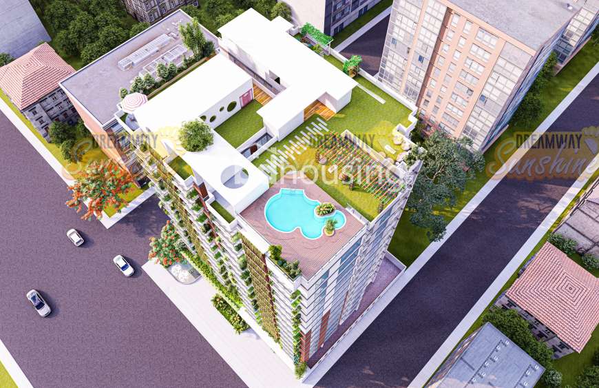 Dreamway Sunshine, Land Sharing Flat at Bashundhara R/A