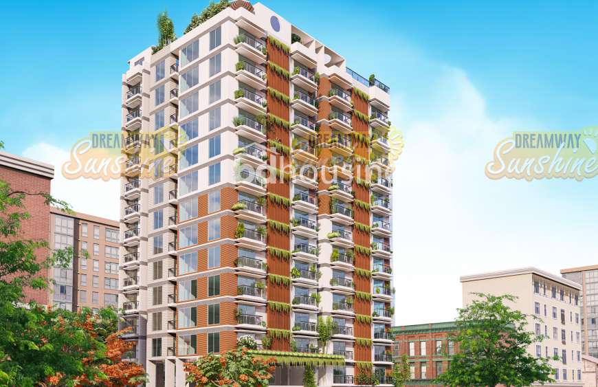 Dreamway Sunshine, Land Sharing Flat at Bashundhara R/A