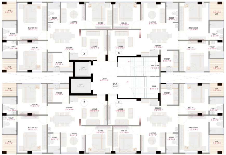 She-Anch South Spring Complex, Land Sharing Flat at Basila