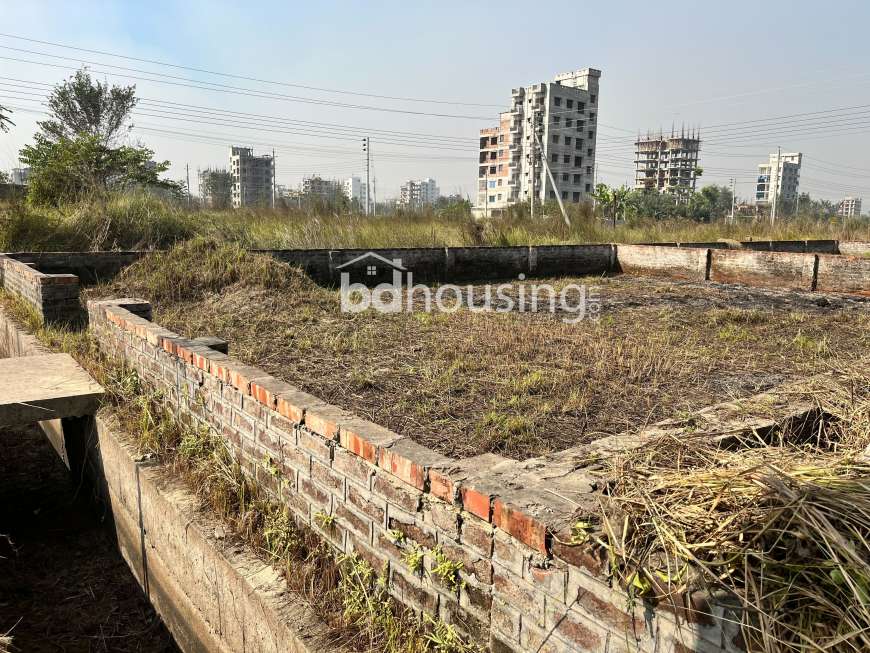 বসুন্ধরা আবাসিক এলাকা M ব্লকে ৬০ ফিট রোডের সাথে এবং ৩০০ ফিট হাইওয়ের নিকটে অর্ধেক দামে ৩০ মাসের কিস্তিতে  জমির মালিকানাসহ ১৫৫০ স্কয়ারফিটের ফ্ল্যাট কিনুন। , Land Sharing Flat at Bashundhara R/A