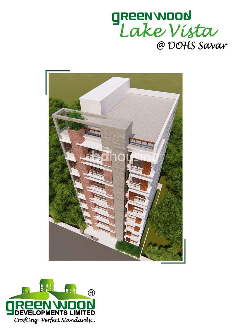 GREENWOOD Lake Vista, Apartment/Flats at Savar