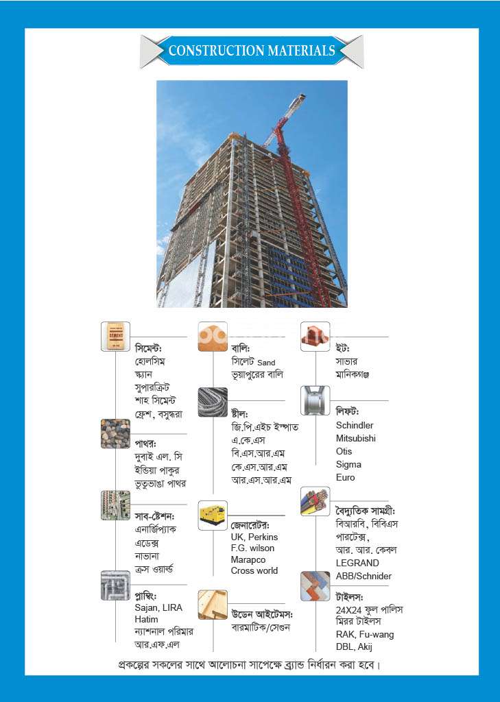 Demand South Park, Land Sharing Flat at Bashundhara R/A