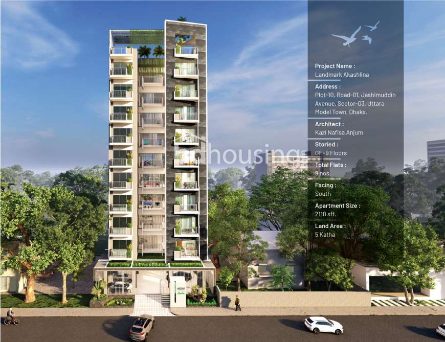 Anwar Landmark Akashlina, Apartment/Flats at Uttara