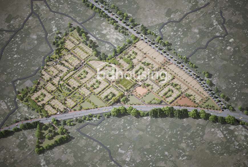 স্বপ্ননীড় স্মার্ট সিটি, Residential Plot at Purbachal