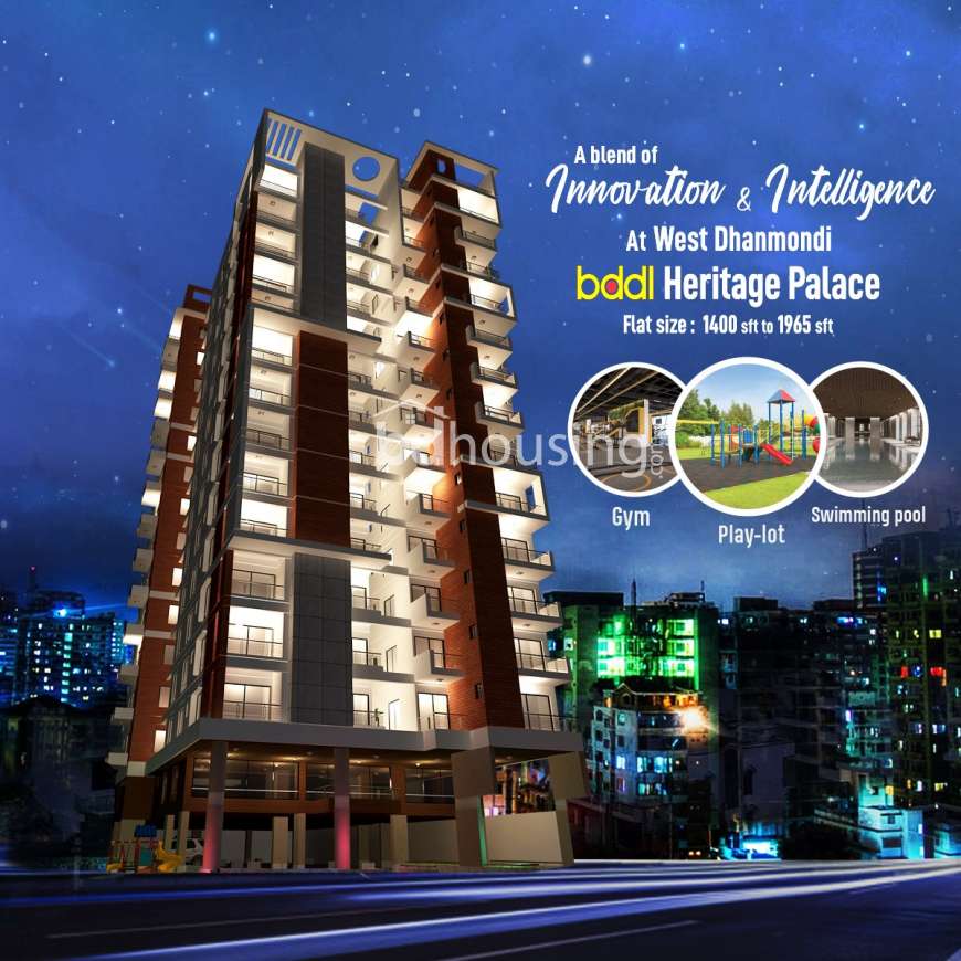 BDDL Heritage Palace, Apartment/Flats at West Dhanmondi