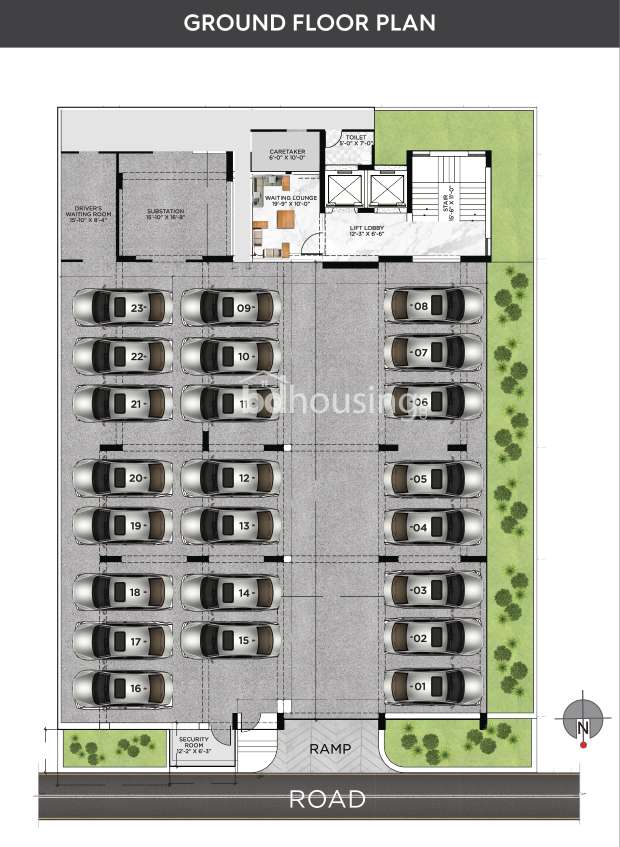 Kirti Zebun Villa, Apartment/Flats at Bashundhara R/A