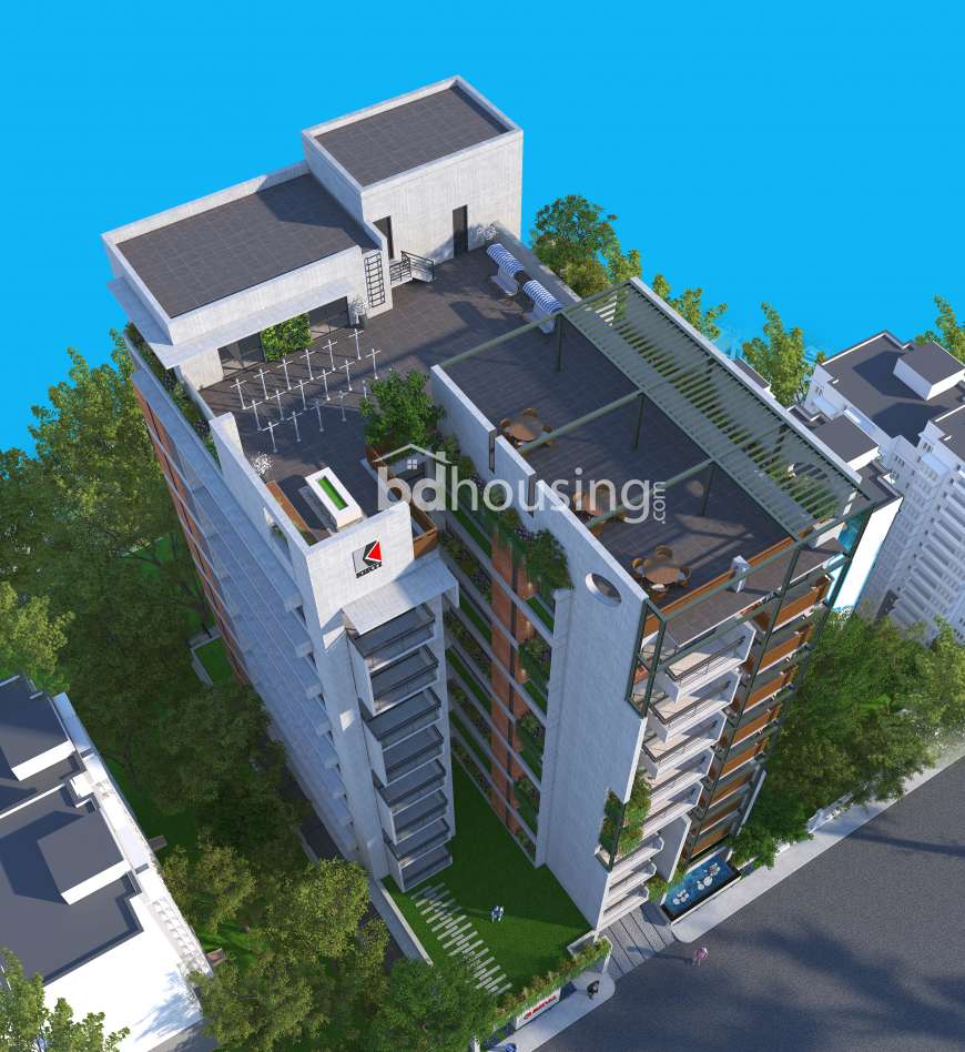 Kirti Zebun Villa, Apartment/Flats at Bashundhara R/A