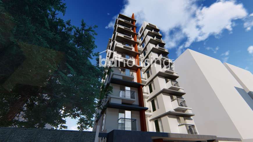 2410 sft flat of Sena Kalyan at Bashundhara Block- K, Apartment/Flats at Bashundhara R/A