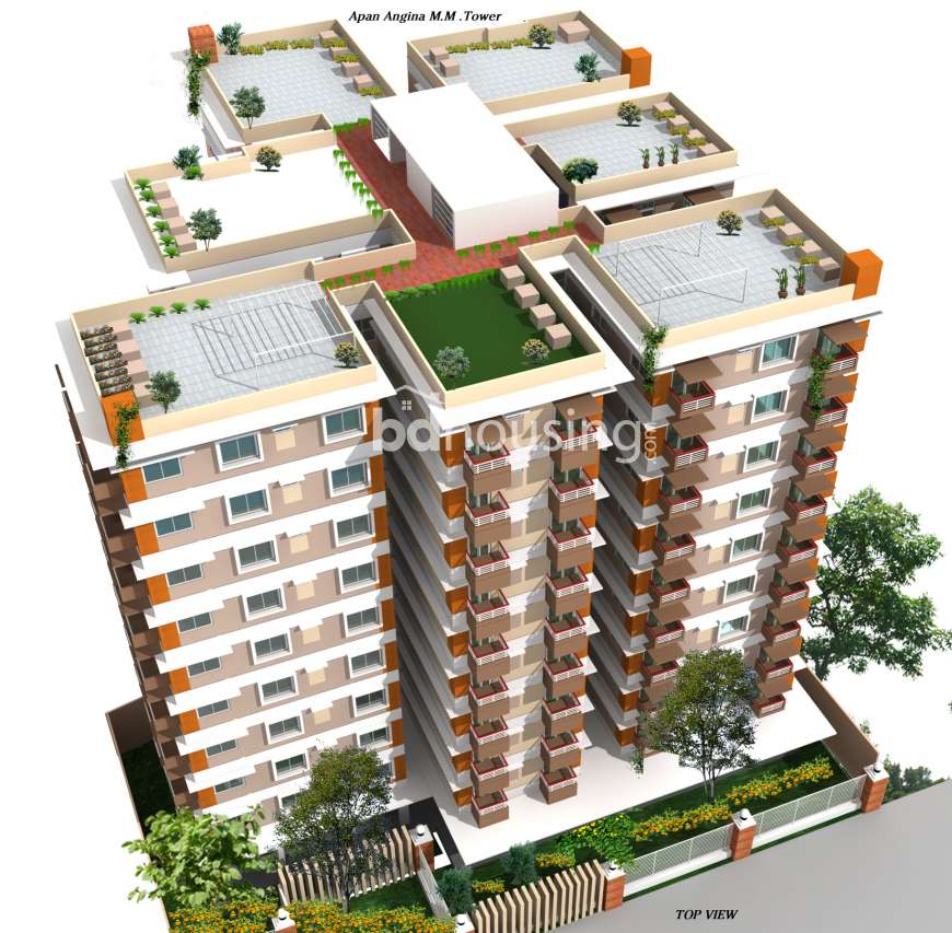 Apan Angina MM Tower, Apartment/Flats at Monipur