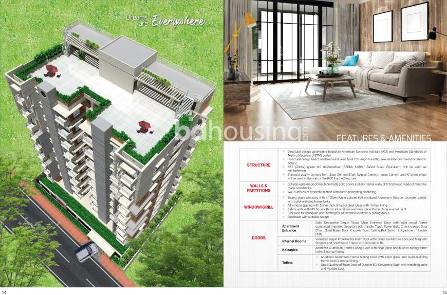 NAGAR DOLONCHAPA, Apartment/Flats at Bashundhara R/A