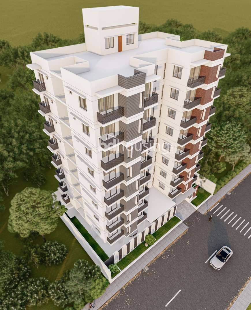 Plot-800-801,1766 sft flat of Sena Kalyan at Bashundhara Block-M, Apartment/Flats at Bashundhara R/A