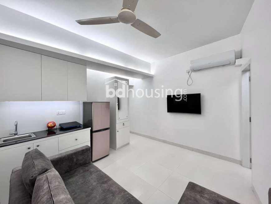 Rent Two Room Furnished Serviced Apartment, Apartment/Flats at Bashundhara R/A
