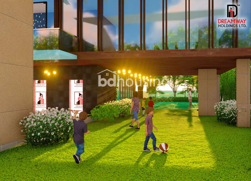 Dreamway Winterfall, Land Sharing Flat at Bashundhara R/A