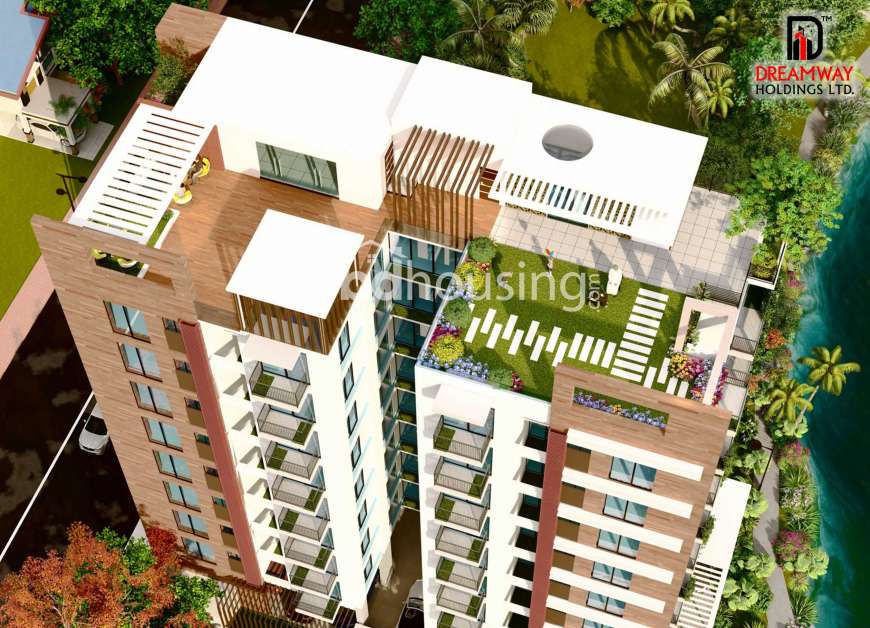 Dreamway Lake Breeze Ready Flat, Apartment/Flats at Bashundhara R/A